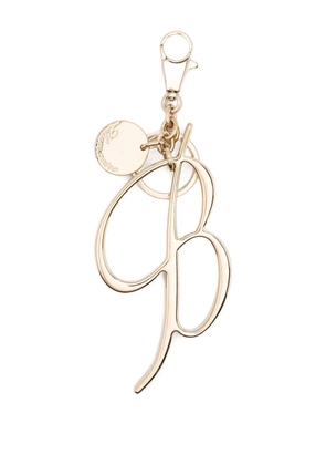 Blumarine B-charm keychain - Gold