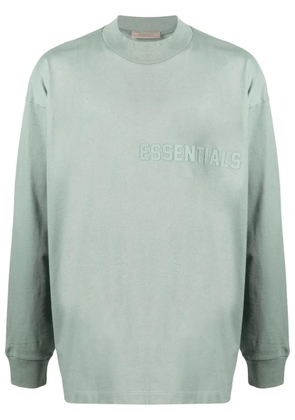 FEAR OF GOD ESSENTIALS long-sleeve cotton T-shirt - Green