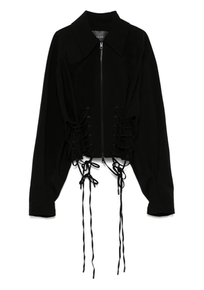 Mugler laced corset jacket - Black