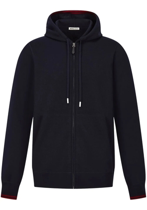 Bally merino wool hoodie - Blue