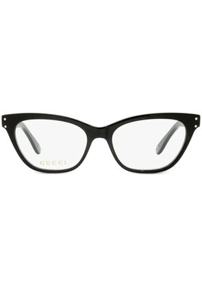 Gucci Eyewear cat eye-frame glasses - Black