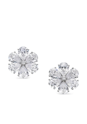 Anabela Chan Diamond Flower earrings - Silver
