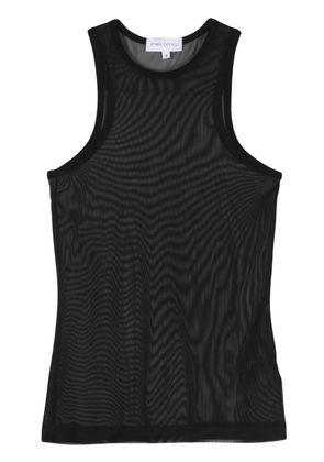 Ioana Ciolacu sheer tank top - Black