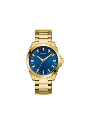 GUESS USA stainless steel battery 44mm - Blue