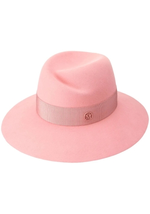 Maison Michel Virginie wool-felt fedora hat - Pink