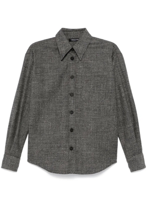 Fabiana Filippi beaded trim shirt - Grey