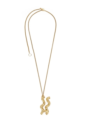 Jil Sander zodiac-sign pendant necklace - Gold