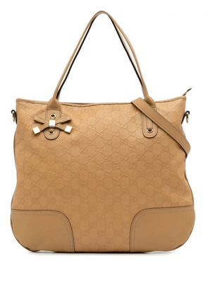 Gucci Pre-Owned 2016-2025 Guccissima Princy satchel - Brown