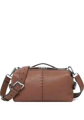FENDI leather shoulder bag - Brown