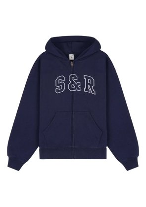 Sporty & Rich zip hoodie - Blue