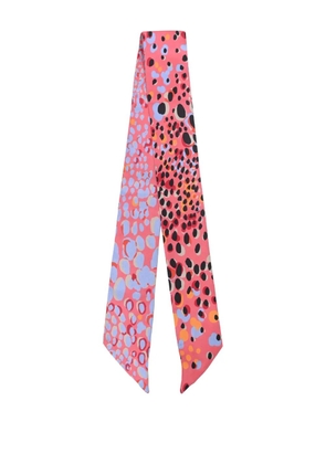 Christian Dior Pre-Owned printed-mitzah twill scarf - Pink