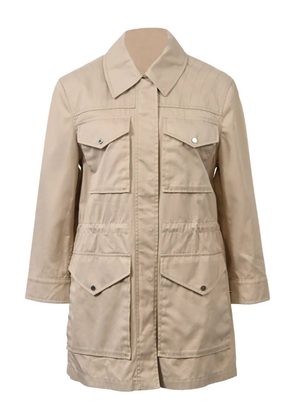 Hermès Pre-Owned 750mm chest pockets windbreaker jacket - Neutrals