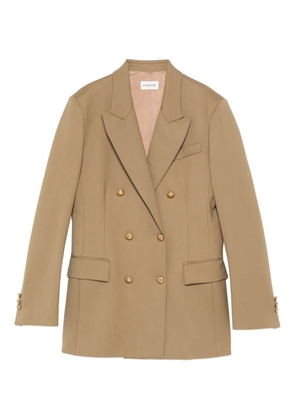 P.A.R.O.S.H. double-breasted stretch-wool blazer - Neutrals