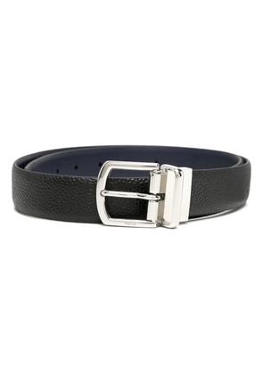 Polo Ralph Lauren logo-engraved buckle reversible belt - Blue