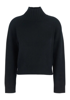 Allude mock-neck cashmere sweater - Black