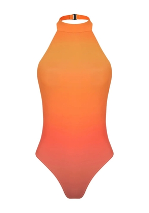 Osklen open-back swimsuit - Orange