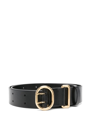 Jil Sander leather belt - Black