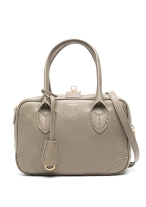 Golden Goose zipped leather tote bag - Green