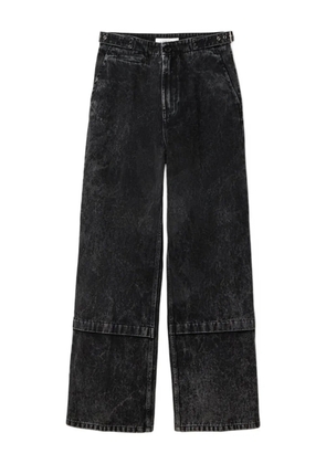 Lanvin acid-wash trousers - Black