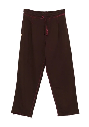 A Paper Kid drawstring track pants - Red
