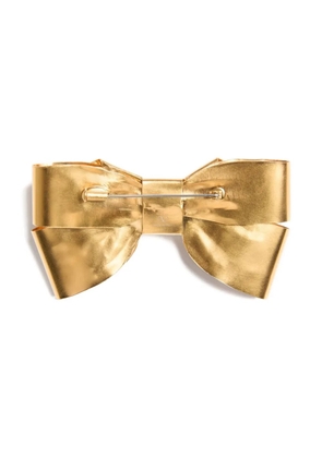 Valentino Garavani Trop Chou bow brooch - Gold