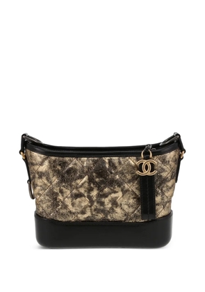 CHANEL Pre-Owned 2019 small Gabrielle shoulder bag - Black