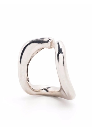 BEATRIZ PALACIOS large recycled silver ear cuff