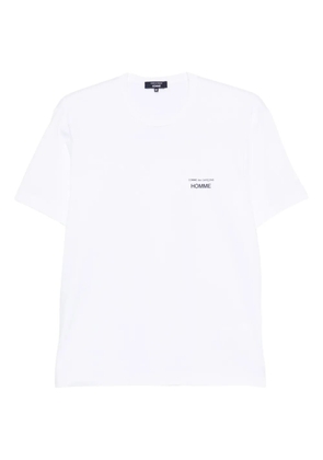 Comme des Garçons Homme logo-print T-shirt - White