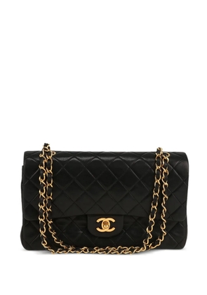 CHANEL Pre-Owned 1991 Double Flap shoulder bag - Black