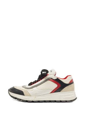 Prada Pre-Owned 2024 colour-block sneakers - Neutrals