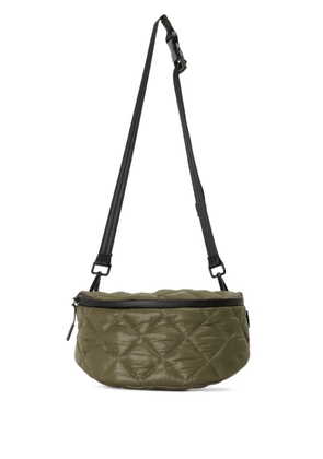 Osklen quilted adjustable-strap belt bag - Green