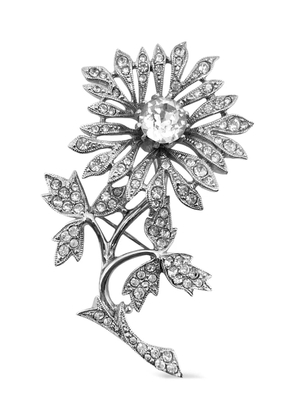 Jennifer Gibson Jewellery 1980s Attwood Sawyer floral brooch - Silver