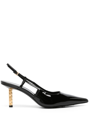 Givenchy G Cube 80mm patent-leather pumps - Black