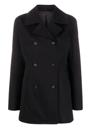 TOTEME double-breasted organic cotton jacket - Black