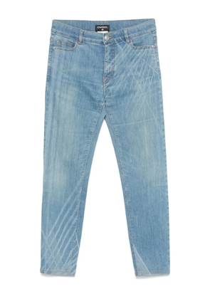 CHANEL Pre-Owned 2010s whiskered jeans - Blue
