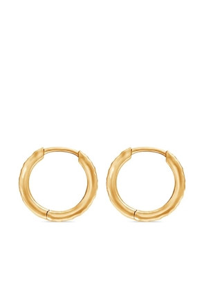 DOWER AND HALL medium Nomad hoops - Gold