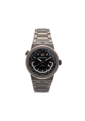 Ferragamo F-80 WorldTime 43mm - Black