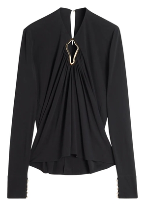 Lanvin cut-out blouse - Black