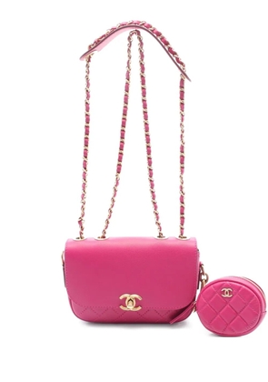 CHANEL Pre-Owned 2019 Multi Pouching Flap shoulder bag - Pink