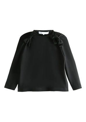 Comme des Garçons TAO bow-detail top - Black