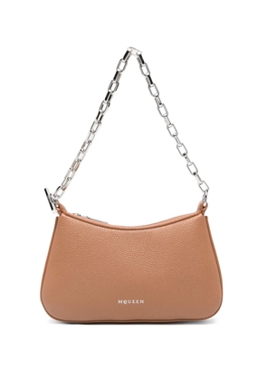 Alexander McQueen mini T-bar chain-strap shoulder bag - Brown