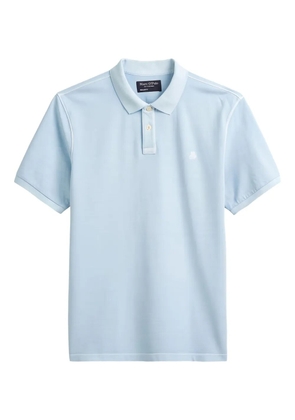 Marc O'Polo logo-embroidered polo shirt - Blue