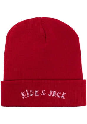 Hide&Jack embroidered-logo beanie