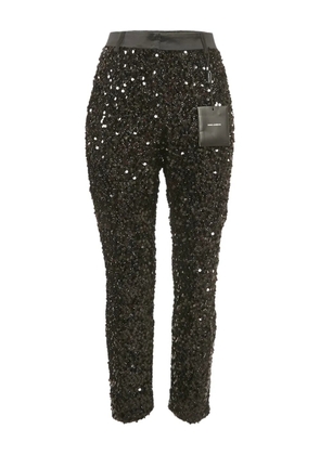 Dolce & Gabbana Pre-Owned sequinned trousers - Black