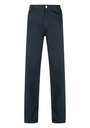 Versace Pre-Owned 2000s high-waisted straight-leg chinos - Blue