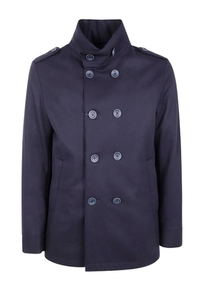 Herno double-breasted coat - Blue