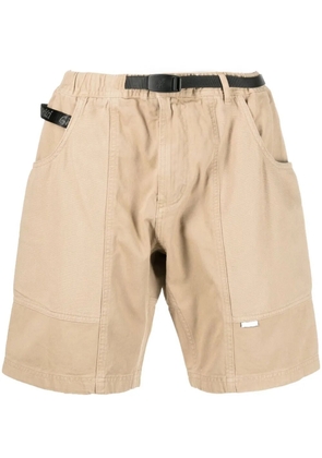 Gramicci belted-waist bermuda shorts - Neutrals