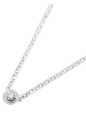 Cartier 18K white gold D'Amour XS diamond necklace - Silver
