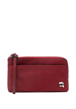 Karl Lagerfeld zip-fastening pocket wallet - Red