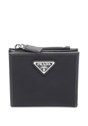 Prada Pre-Owned 2020s triangle-logo wallet - Black